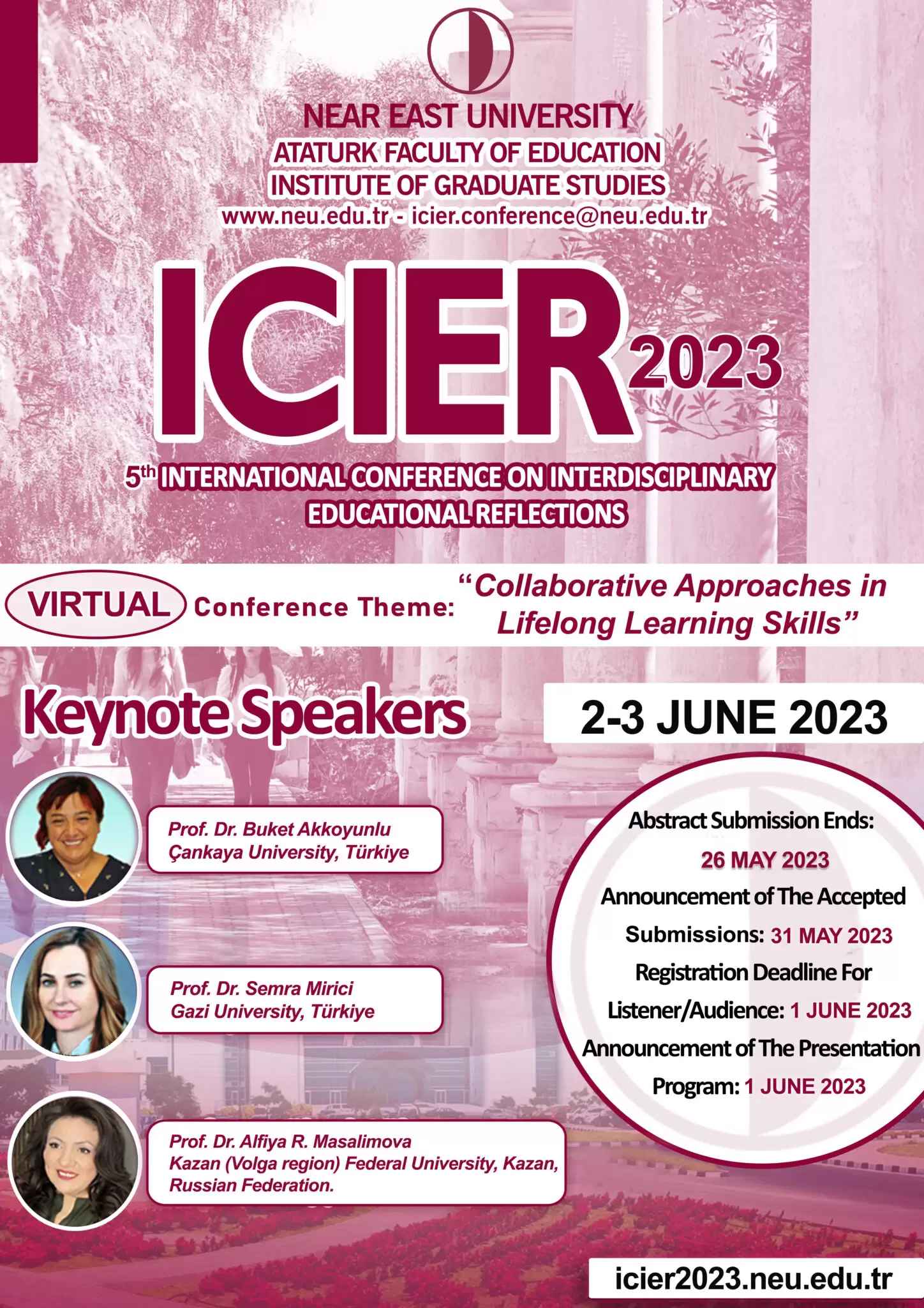 International Conference on Interdisciplinary Educational Reflections ...